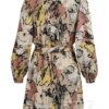 Objstine ls shirt dress - OBJ210025 sandshell