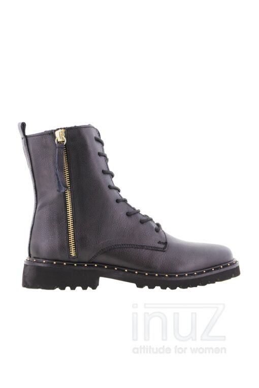 black boot/gold zipper - TAN200009