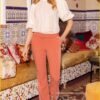 Riem broek Flarene - AAI210011 oranje