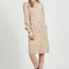OBJ200025 OBJEVIE SUEDE LONG SHIRT