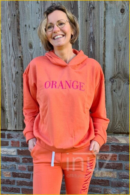 Hoodie -TUR220006 oranje