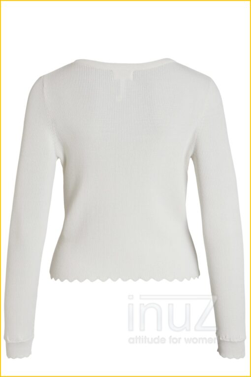 Trui OBJHARRIET - OBJ220006 cloud dancer - Afbeelding 2