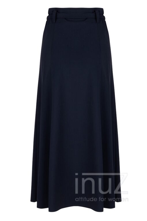 JAN200026 Belle Midi Skirt Blue - Afbeelding 3