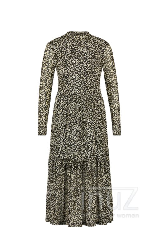 Jurk MIRLA LEAF - AAI200016 zwart - Afbeelding 2