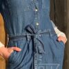 Jumpsuit Objyvonne denim - OBJ210045 blue denim