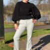 Pantalon Clara Rax 748 - FIU210005 licht grijs