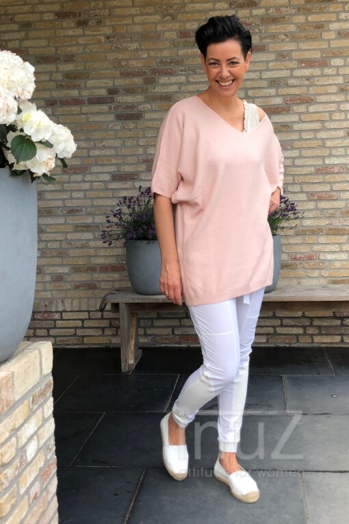 ZIP190034 Pant strak wit - Afbeelding 6