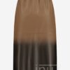 Rok Momo Skirt - FIF200026 mocca dipdye