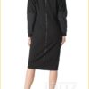 Jurk 73 -ZIP210034 zwart