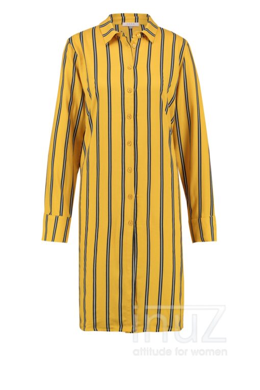 LOE200013 Carmo stripe blouse dress