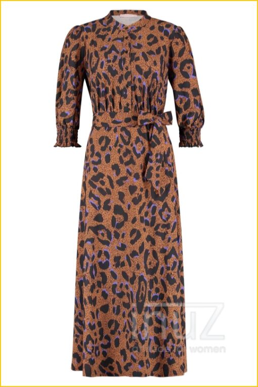 Jurk Doortje -STU210084- caramel black