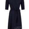 JAN200032 Staci Wrap Dress Blue