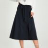 JAN200026 Belle Midi Skirt Blue
