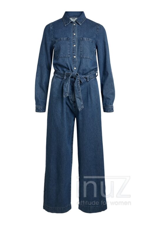 Jumpsuit Objyvonne denim - OBJ210045 blue denim