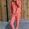 Sweatpants color -TUR220008 oranje