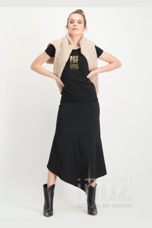 Rok Skirt Silviya - JAN200062 zwart - Afbeelding 4