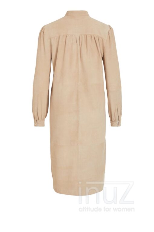 OBJ200025 OBJEVIE SUEDE LONG SHIRT - Afbeelding 4