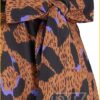 Jurk Doortje -STU210084- caramel black