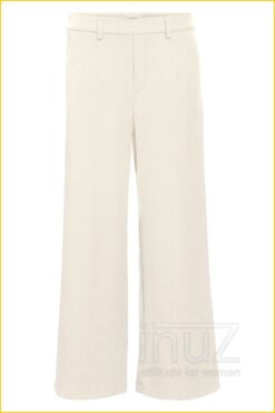 Alternative view of OBJLISA WIDE PANT NOOS -OBJ220029 beige