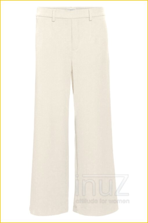 OBJLISA WIDE PANT NOOS -OBJ220029 beige