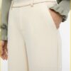 OBJLISA WIDE PANT NOOS -OBJ220029 beige