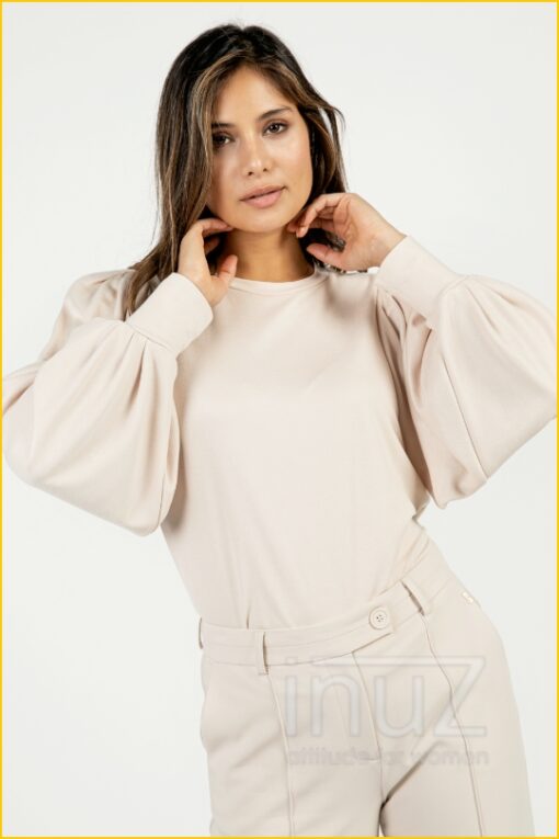 Sweater -AAI220002 sandshell - Afbeelding 3