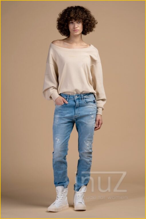 Jeans Leona -ERD220001 berry blue - Afbeelding 2