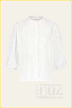 Alternative view of Blouse Nora - JAN220037 wit