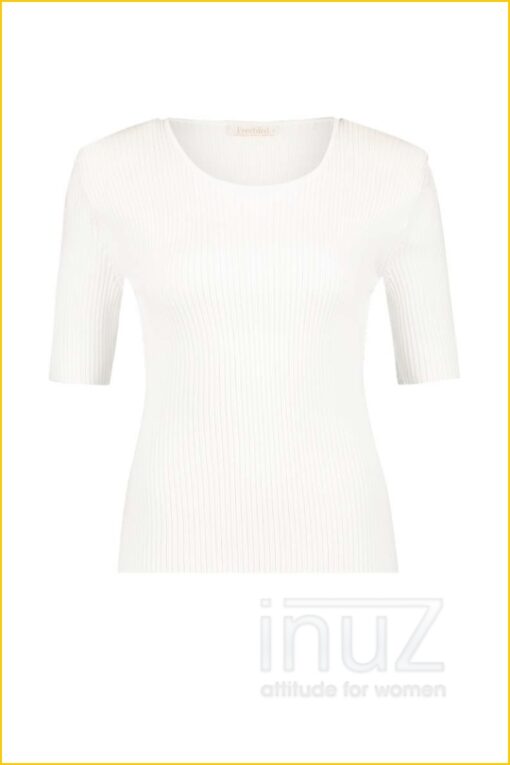 Top Bieke -FRE220015 offwhite