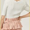 Top Bieke -FRE220015 offwhite