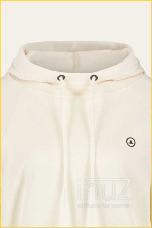 Soft Hoodie Logo - JAN220043 ecru