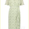 Jurk Rosy ss -FRE220010 groen
