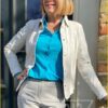 Leren jas M0014299 -GIP220008 offwhite