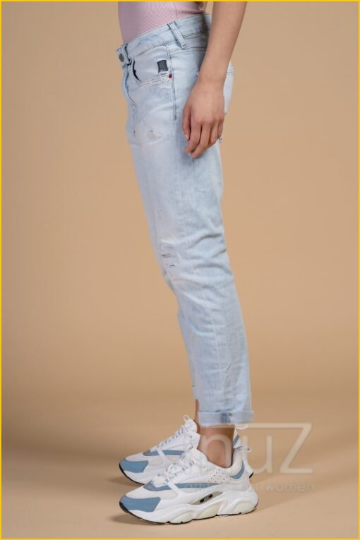 Boyfriend Leona -ERD220003 Vintage blue - Afbeelding 3