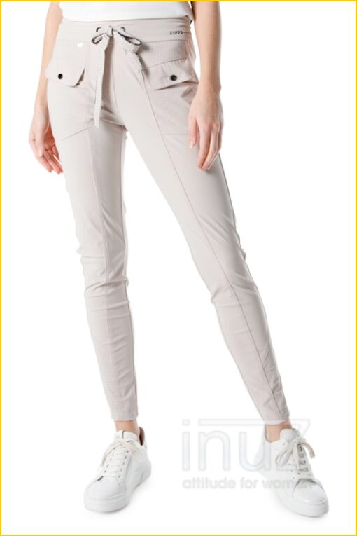 Broek met klepzak - ZIP220014 sand