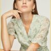 Jurk Rosy ss -FRE220010 groen