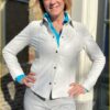 Leren jas M0014299 -GIP220008 offwhite