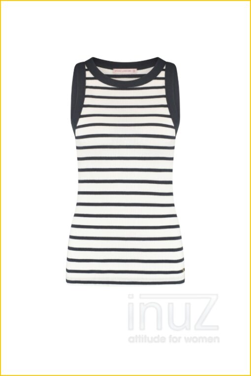 Janay stripe singlet -STU220017 stripe