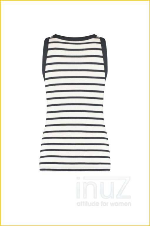 Janay stripe singlet -STU220017 stripe