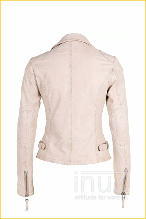 Leren jas M0014323 -GIP220005 beige