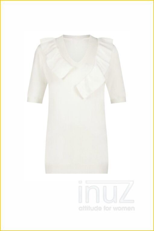 Shirt Elise - INU220032 offwhite - Afbeelding 2
