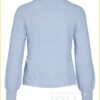 OBJNOVIA L/S KNIT -OBJ220032 blauw