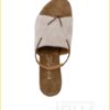 Slipper met veter suede - BAB220006 Sand