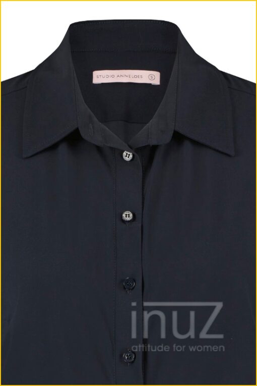 Pippa sl blouse -STU220040 dark blu