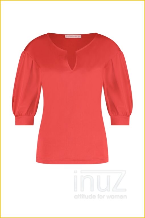 Blouse Bo-bell - STU220038 red - Afbeelding 3