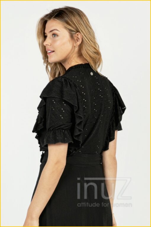 Blouse Jeylra -AAI220004 zwart - Afbeelding 3