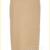 OBJDANITZA HW KNIT MIDI SKIRT-OBJ220025 beige