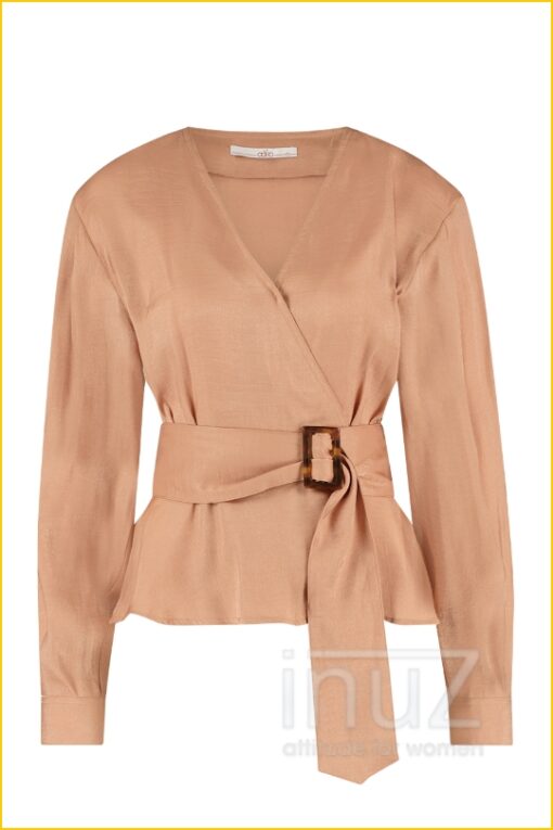 Blouse Sissa -AAI220018 beige - Afbeelding 2