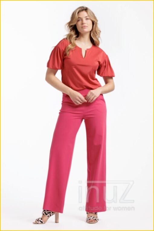 Blouse Bo-bell - STU220038 red - Afbeelding 2
