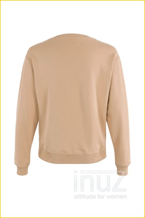 Logo Sweater - MOS220013 Salmon solid